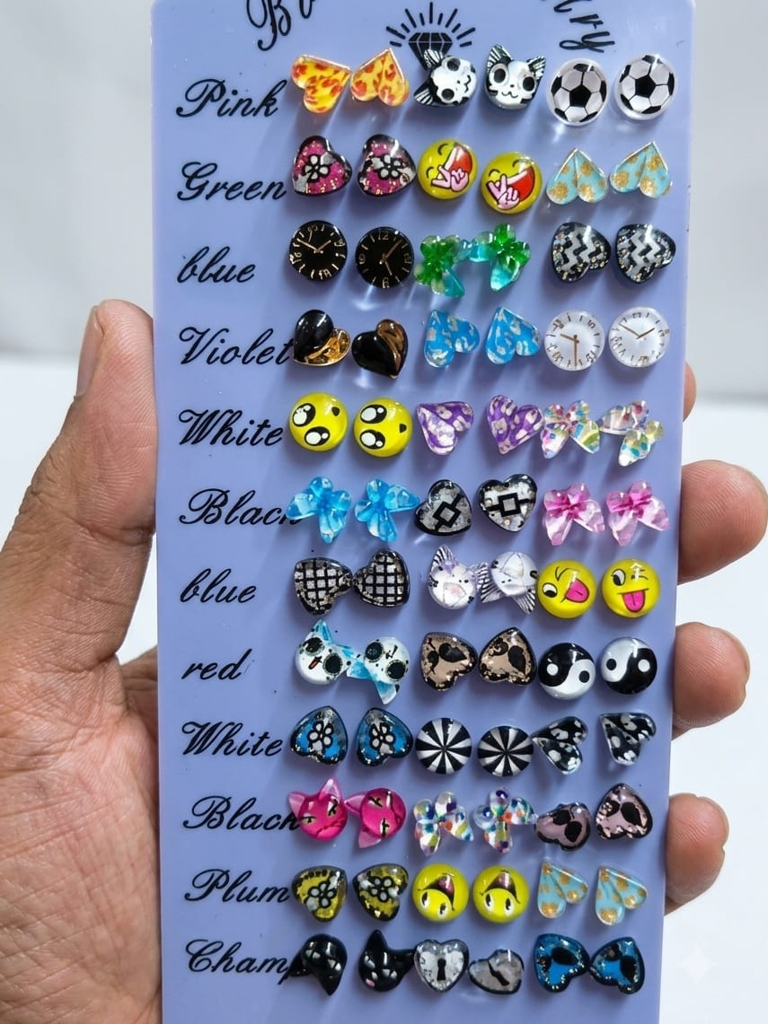Multi purpose earrings and studs Multi purpose earrings girl women