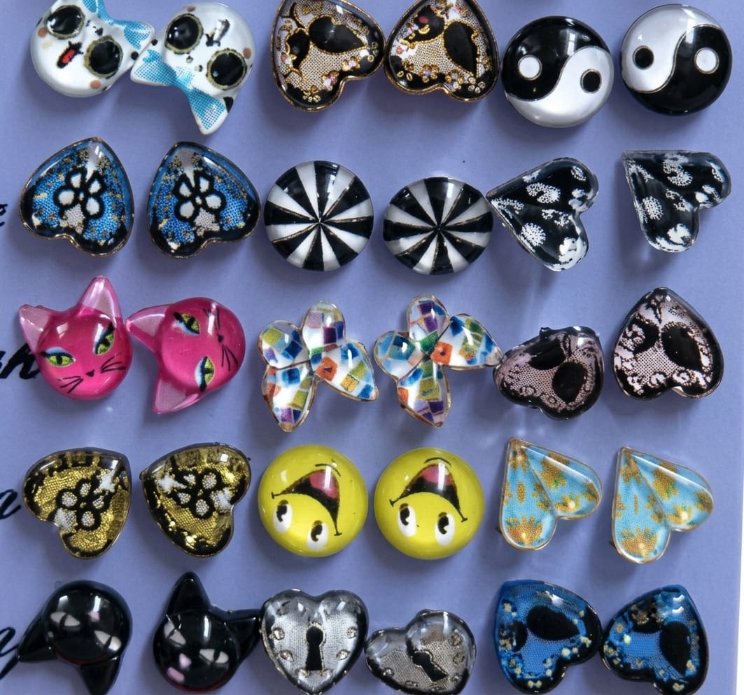 Multi purpose earrings and studs Multi purpose earrings girl women